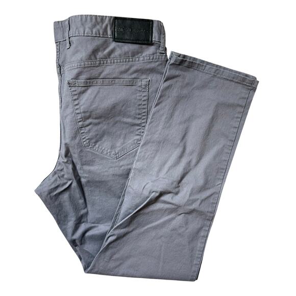 Michael Kors Parker Slim Fit Pants - Gray - 36x32 - Men's Stylish Casual Chinos - Picture 1 of 4